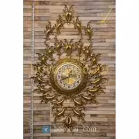 ساعت دیواری برنزی طرح زیتون