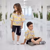 تیشرت شلوارک حروف انگلیسی