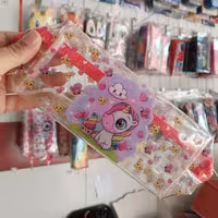 جامدادی طلقی دخترانه طرح اسب تک شاخ یونیکورن مدل زیپ دار