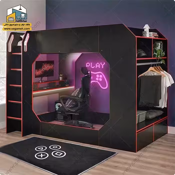 تخت خواب دوطبقه BTDP83