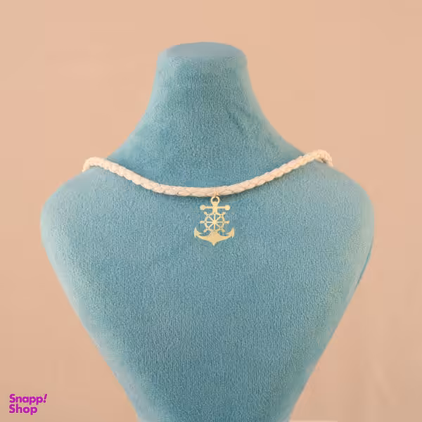 گردنبند طلا 18 عیار زنانه سانا گالری مدل کشتی کد D10601