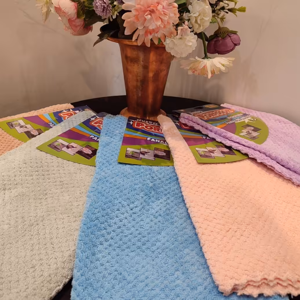 دستمال نانو با جذب آب خیلی خوب و مناسب برای خشک کردن ظروف و حوله آشپزخونه 