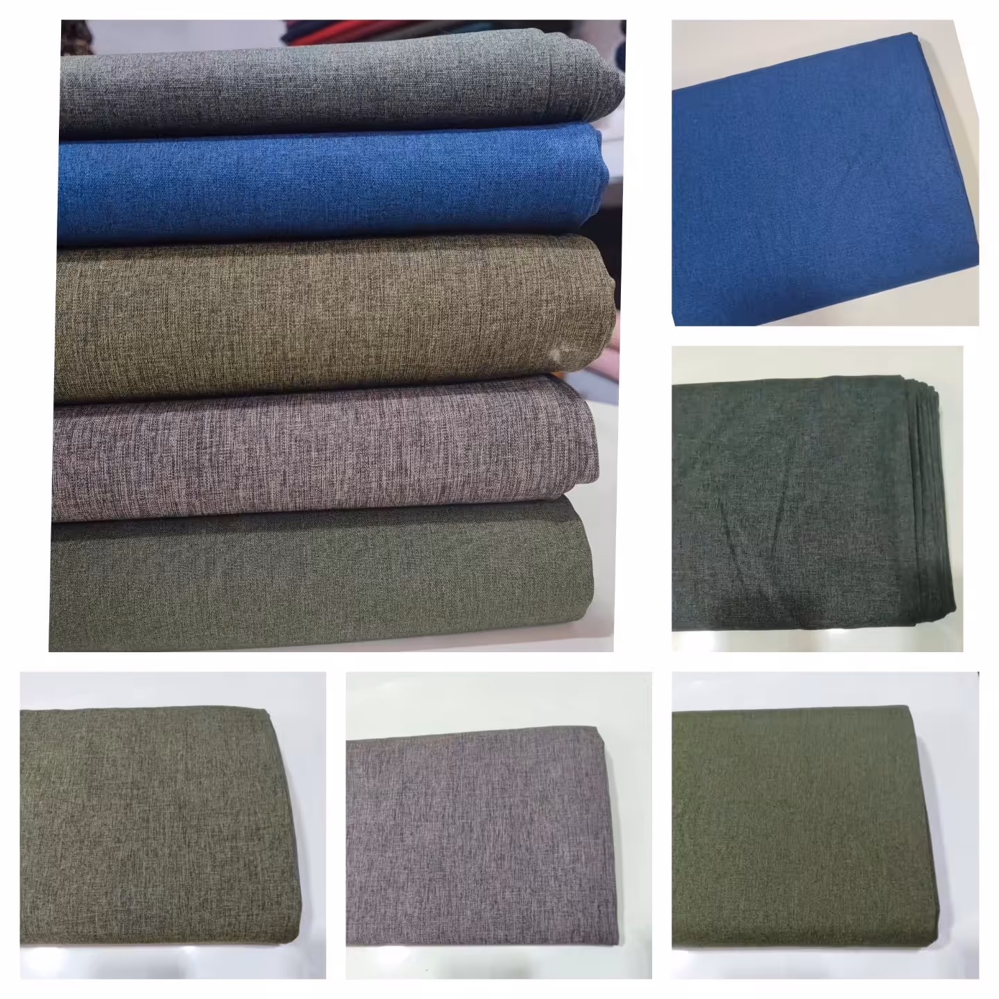 پارچه شانتون رنگبندی موجود