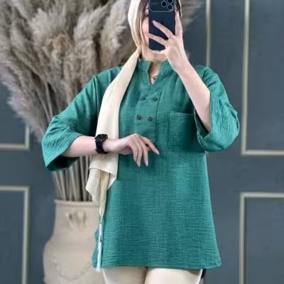 مانتو اسپرت زنانه ابروبادی مدل مانتویی