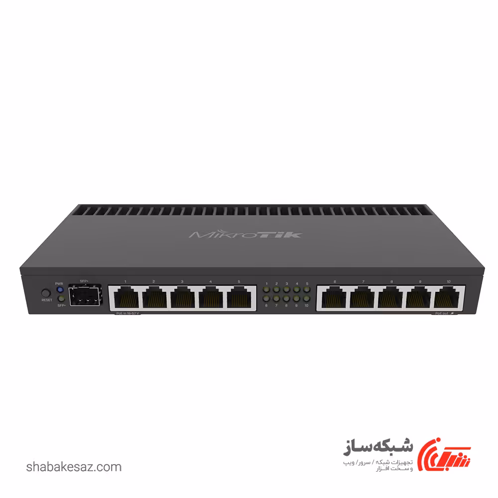 قیمت و خرید روتر میکروتیک Mikrotik RB4011iGS RM - شبکه ساز