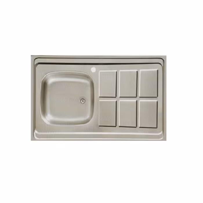 سینک معپولی تک لگن براق 60 ×100 اخوان