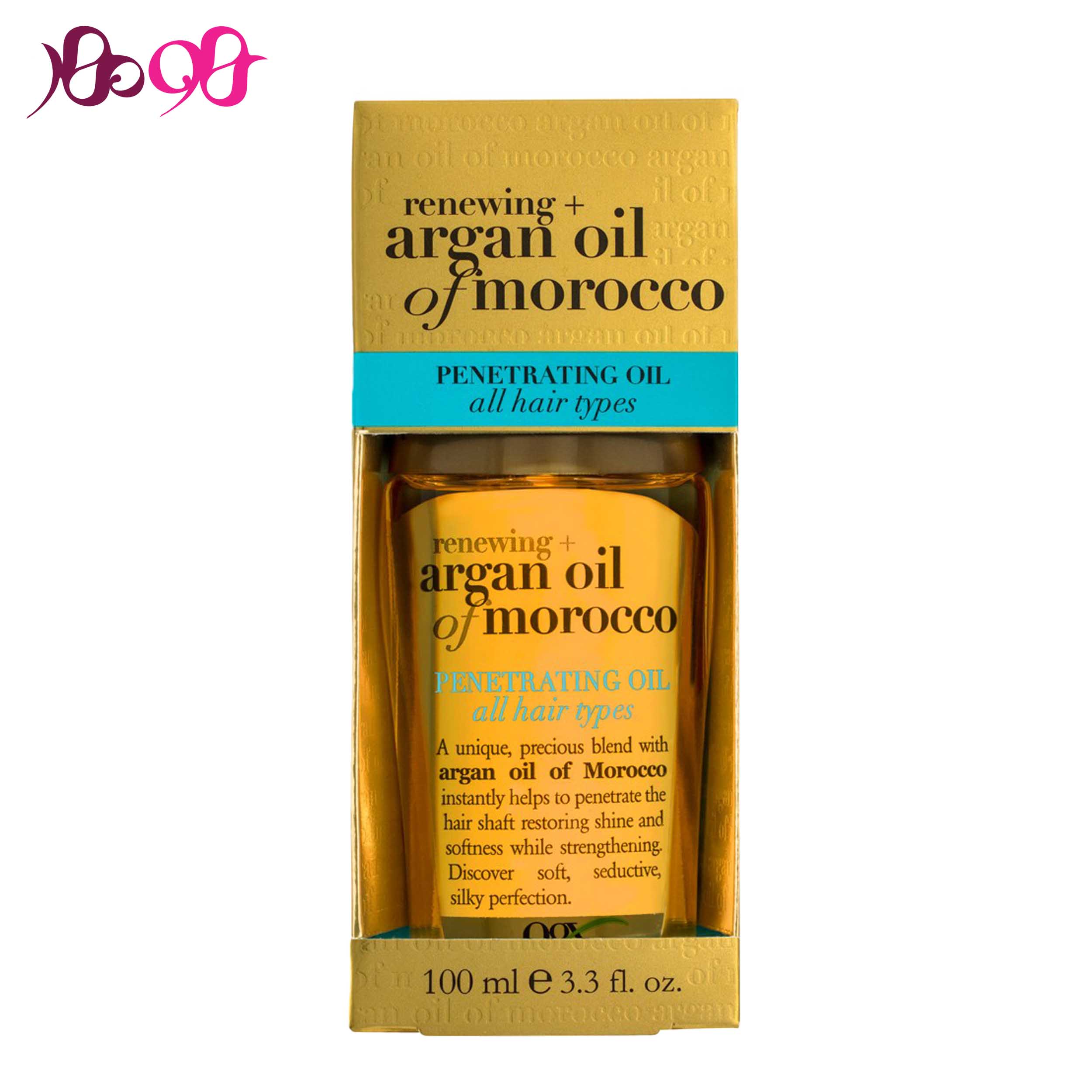 روغن آرگان اوجی ايکس OGX مناسب انواع مو