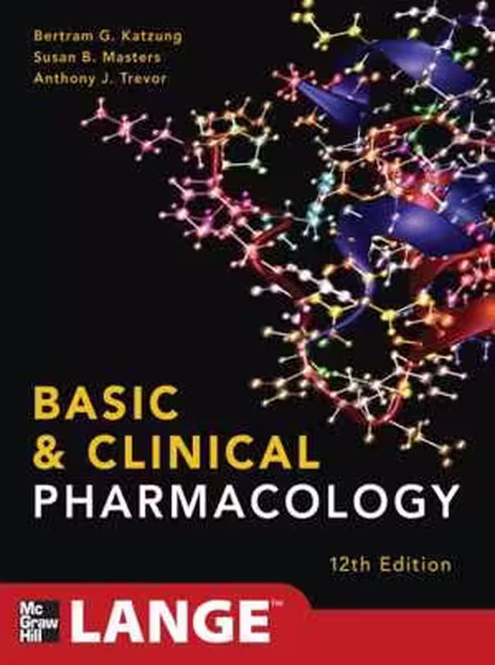 [PDF] دانلود کتاب Basic &amp; Clinical Pharmacology, 12th ed, 2012