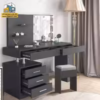 میز آرایش لامپ دار کد DMP148 - فروشگاه سه گامه