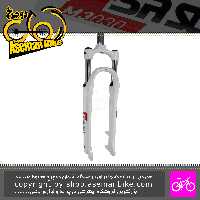 دوشاخ کمک فنر دار دوچرخه کوهستان سایز 27.5 اس آر سانتور مدل ام 3030 سفید SR Suntour MTB Bicycle Suspension Fork M3030 White