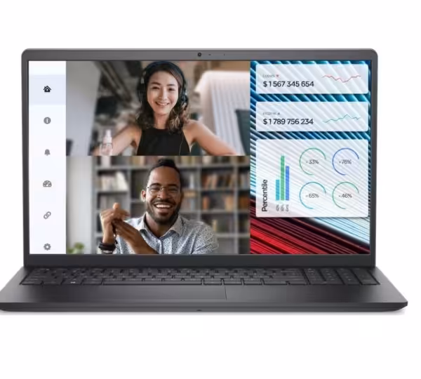 لپ تاپ دل 15.6 اینچی مدل Vostro 3520-X پردازنده Core i7 1255U رم 32GB حافظه 1TB HDD 512GB SSD گرافیک 2GB