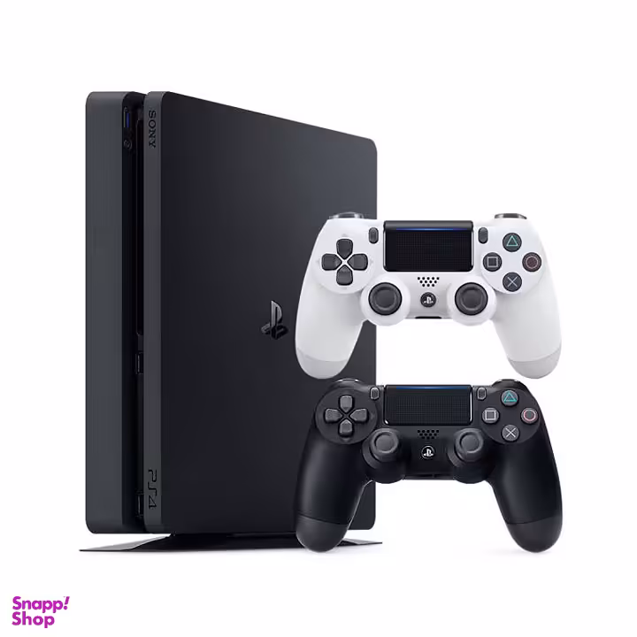کنسول بازی سونی مدل Playstation 4 Slim ریجن 2 کد CUH-2216B ظرفیت 1 ترابایت به همراه دسته اضافه