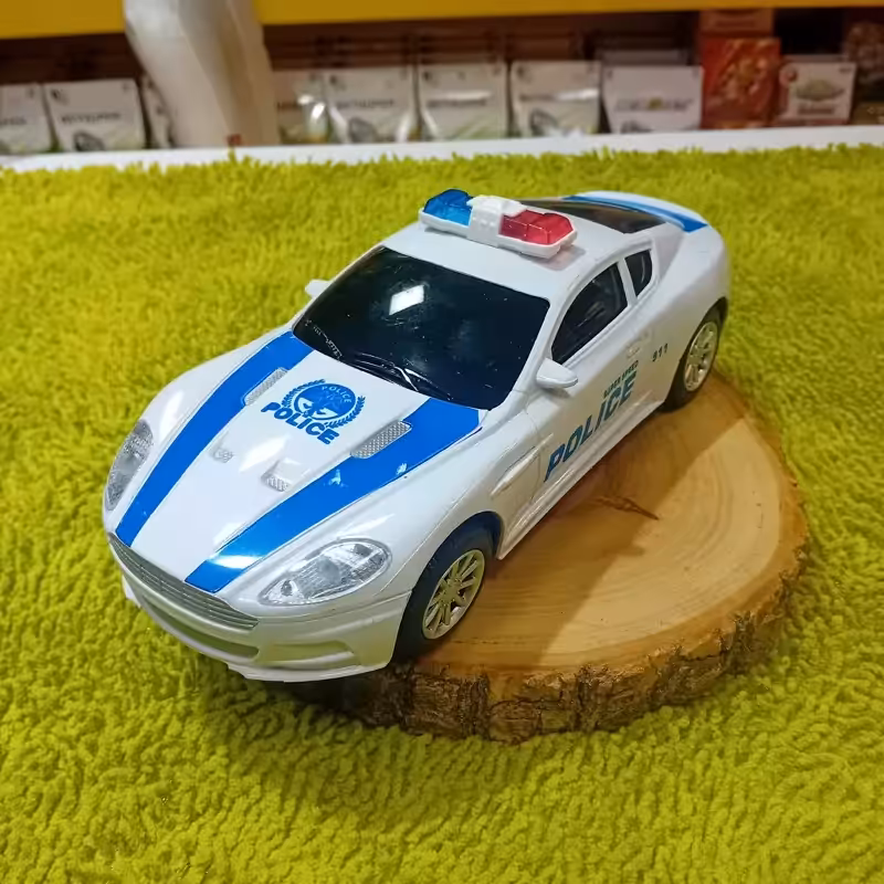 اسباب بازی موزیکال حرکتی مدل ماشین پلیس