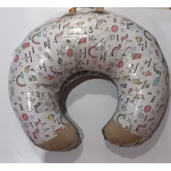 بالش شیردهی C شکل طرح یونیکورن