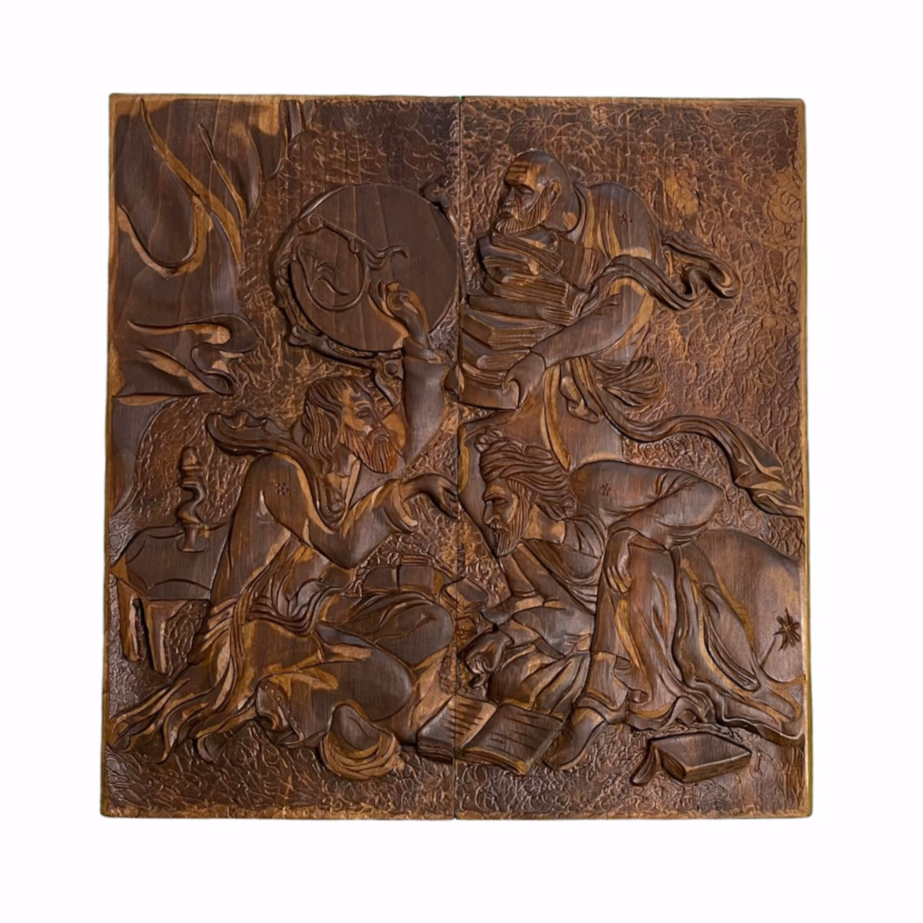 تابلو مدل منبت کاری طرح شمس و مولانا کد 4108