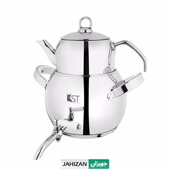 کتری و قوری کی اس تی مدل 4050TP (دو قوری)