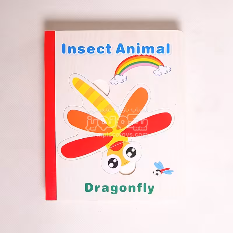 پازل کتابی چوبی مدل حشرات 2 کد XLE-808