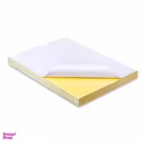 کاغذ A4 مدل پشت چسب دار مات کد M1 بسته 100 عددی