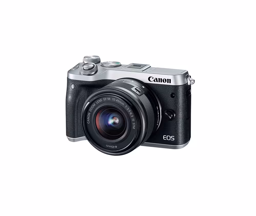 دوربین Canon EOS M6   15-45mm IS STM