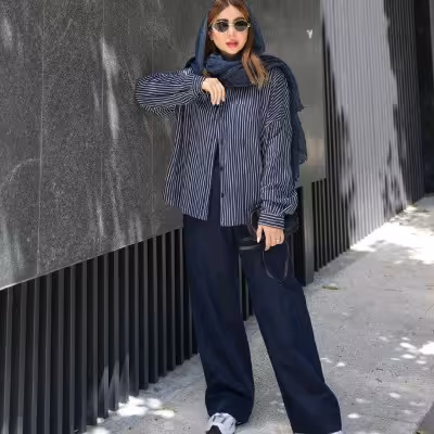 ست شومیز شلوار سوین