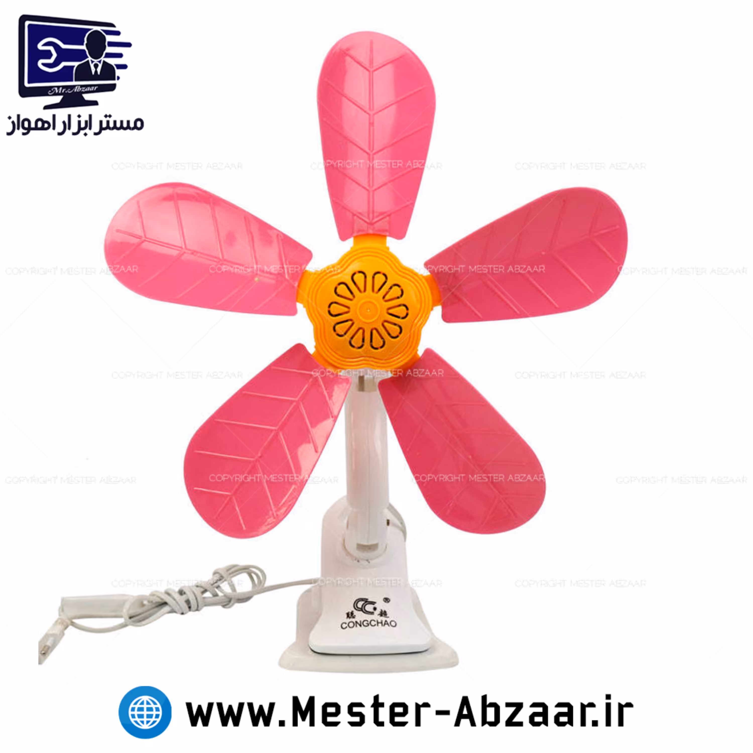 مینی فن رومیزی پنکه برقی گیره ای مدل fc01 399