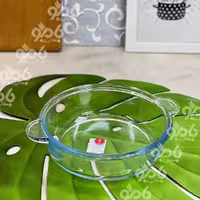 تابه شیشه ای گرد ملینا 19سانتی‌متر