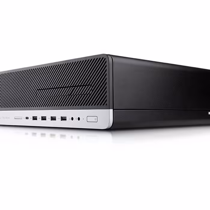 مینی کیس استوک اچ پی مدل G4 پردازنده 8500-Core i5 رم 8GB DDR4 حافظه 256GB m.2 و هارد 500 گیگابایت