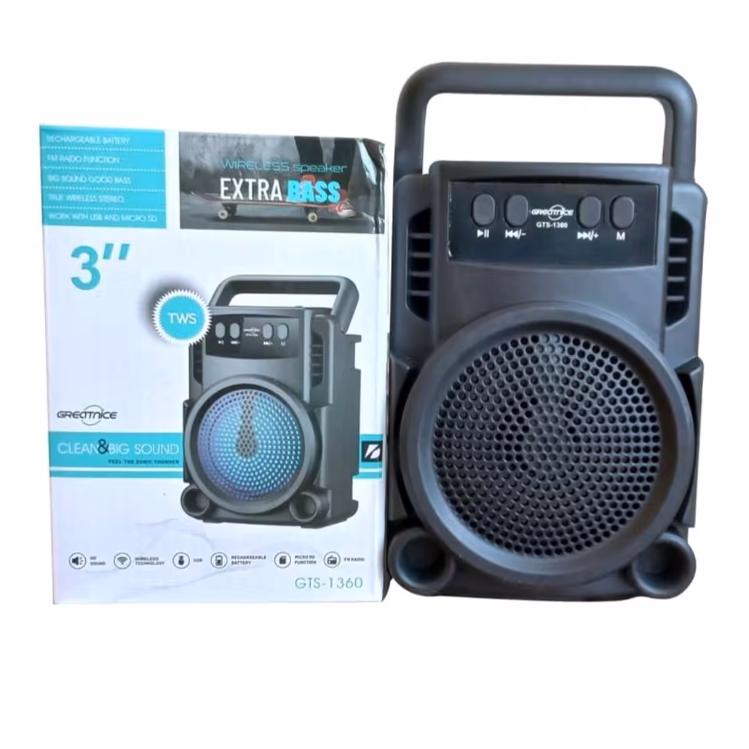 اسپیکر بلوتوثی gts-1360 کیفیت عالی ارسال رایگان