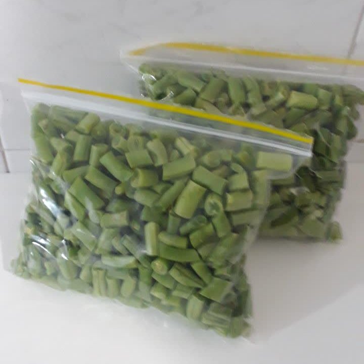 لوبیا سبز خرد شده 
