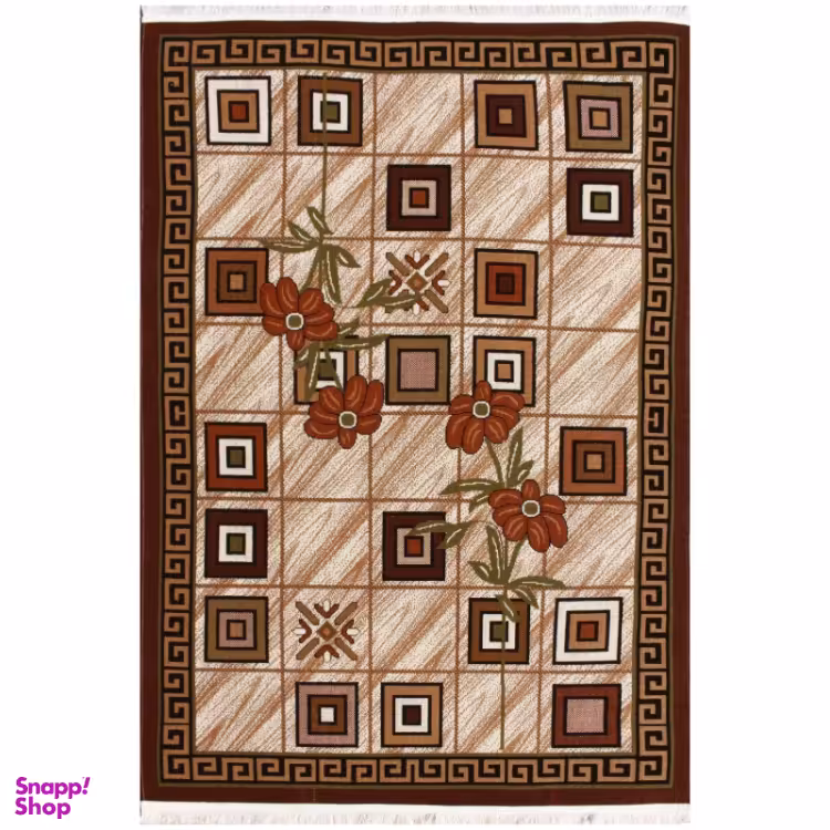 گلیم ماشینی مدل مینا سایز 1×1٫5 متر