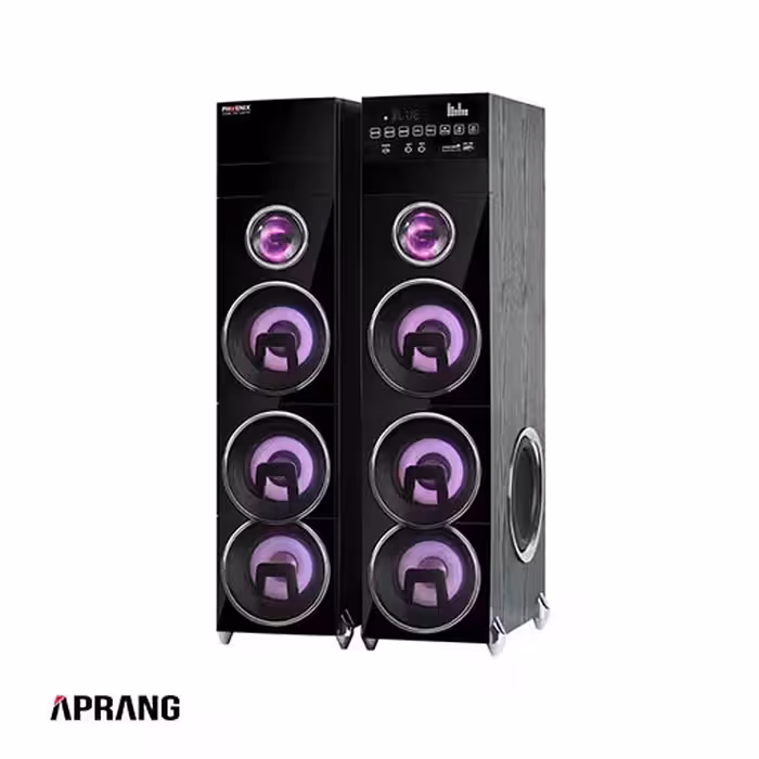 اسپیکر بلوتوثی خانگی میکرولب مدل Phoenix-5(لطفا با هماهنگی خرید بفرمایید)