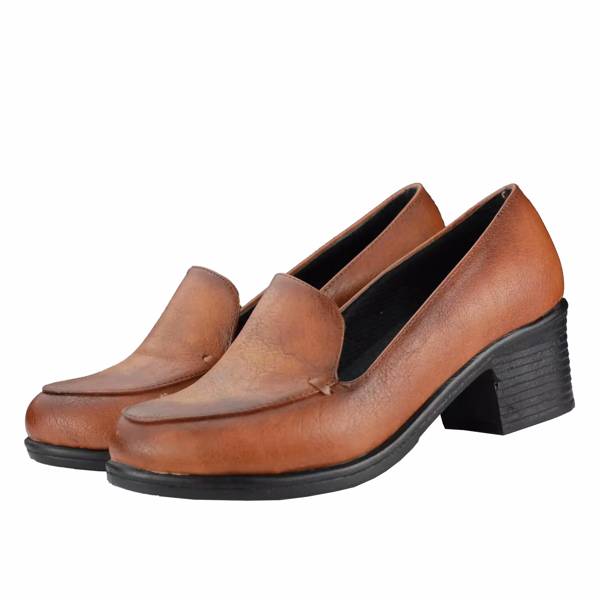 کفش چرم زنانه کد 48