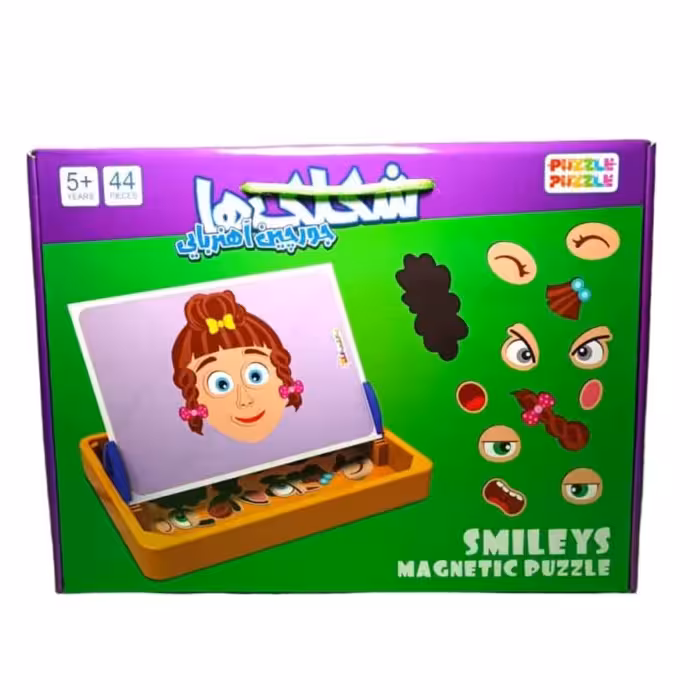 جورچین آهنربایی شکلک صورت  