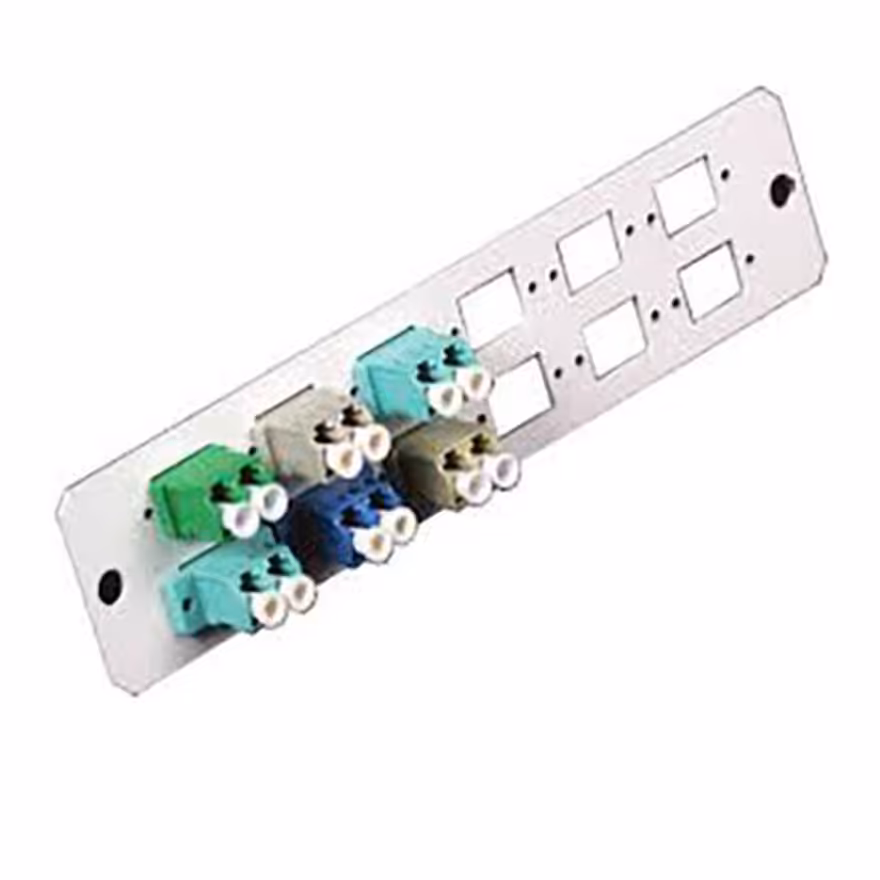 آداپتور پنل 6 پورت LC فیبر نوری دی لینک NPL-FXXLC-06