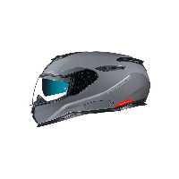 کلاه کاسکت موتورسیکلت خاکستری SX.100 بدن بزرگ ایمنی SKYWAY GREY RED Nexx