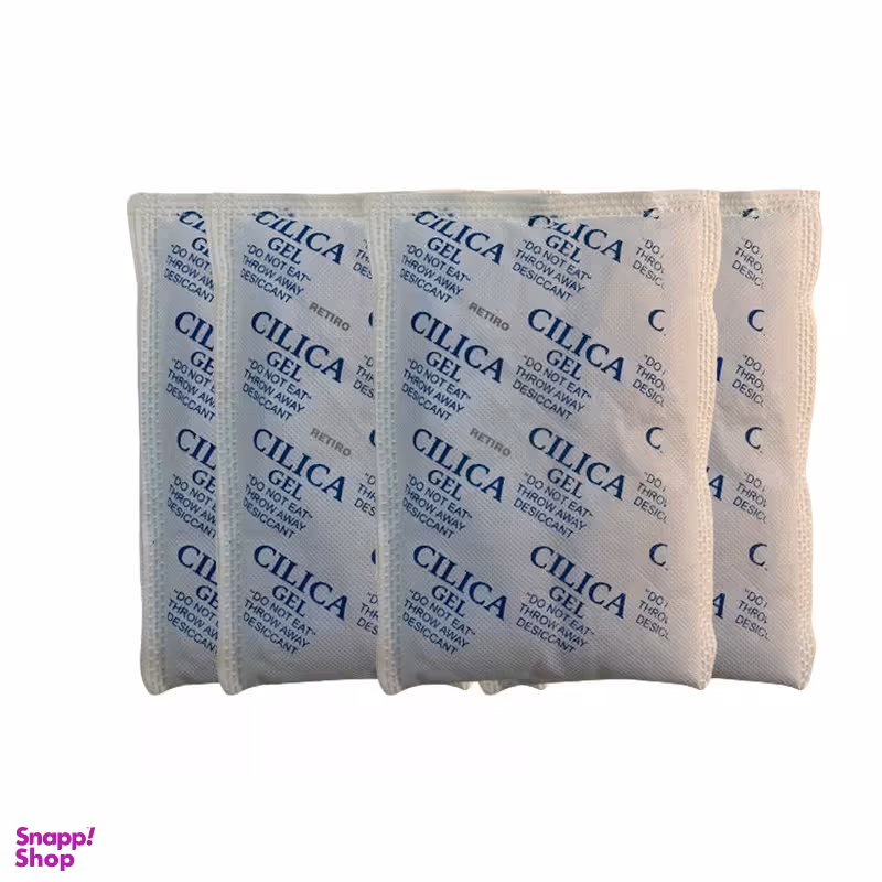 رطوبت گیر مدل سیلیکاژل RETIRO وزن 250 گرم بسته 4 عددی