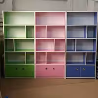 کتابخانه 80 سانت رنگی 