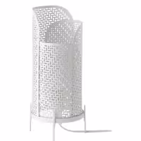 آباژور و لامپ رومیزی آیکیا مدل NOLPUNKT..سفید. 34سانتیمتر. کدمحصول 104.838.99