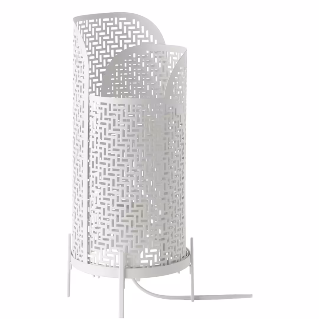 آباژور و لامپ رومیزی آیکیا مدل NOLPUNKT..سفید. 34سانتیمتر. کدمحصول 104.838.99