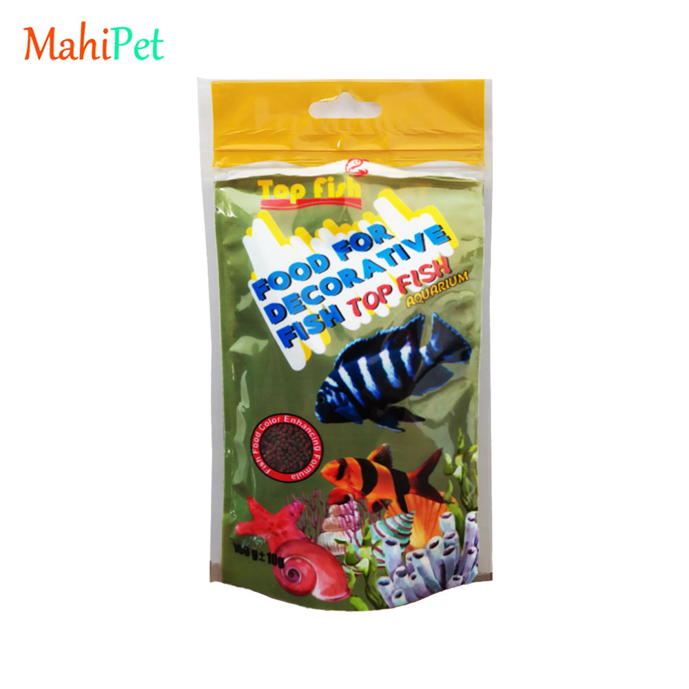 غذای ماهی تاپ فیش مدل Extruded fish وزن 50 گرم