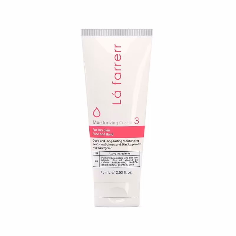 آبرسان و مرطوب کننده لافارر مخصوص پوست های خشک 75 میلی لیتر