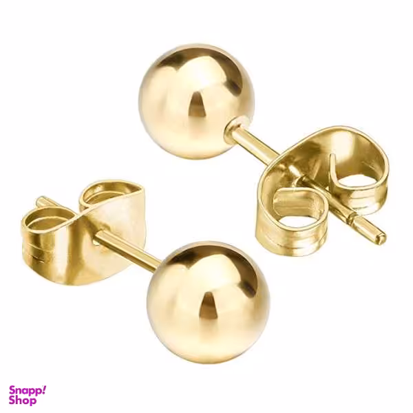 گوشواره میخی طرح توپی مدل 954 سایز 2