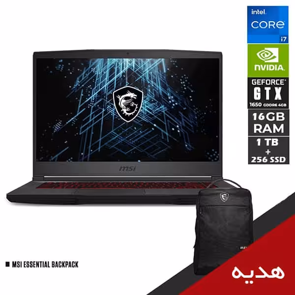 لپ تاپ 15.6 اینچ MSI مدل GF63 THIN 11SC-i7 - پردیس پازار