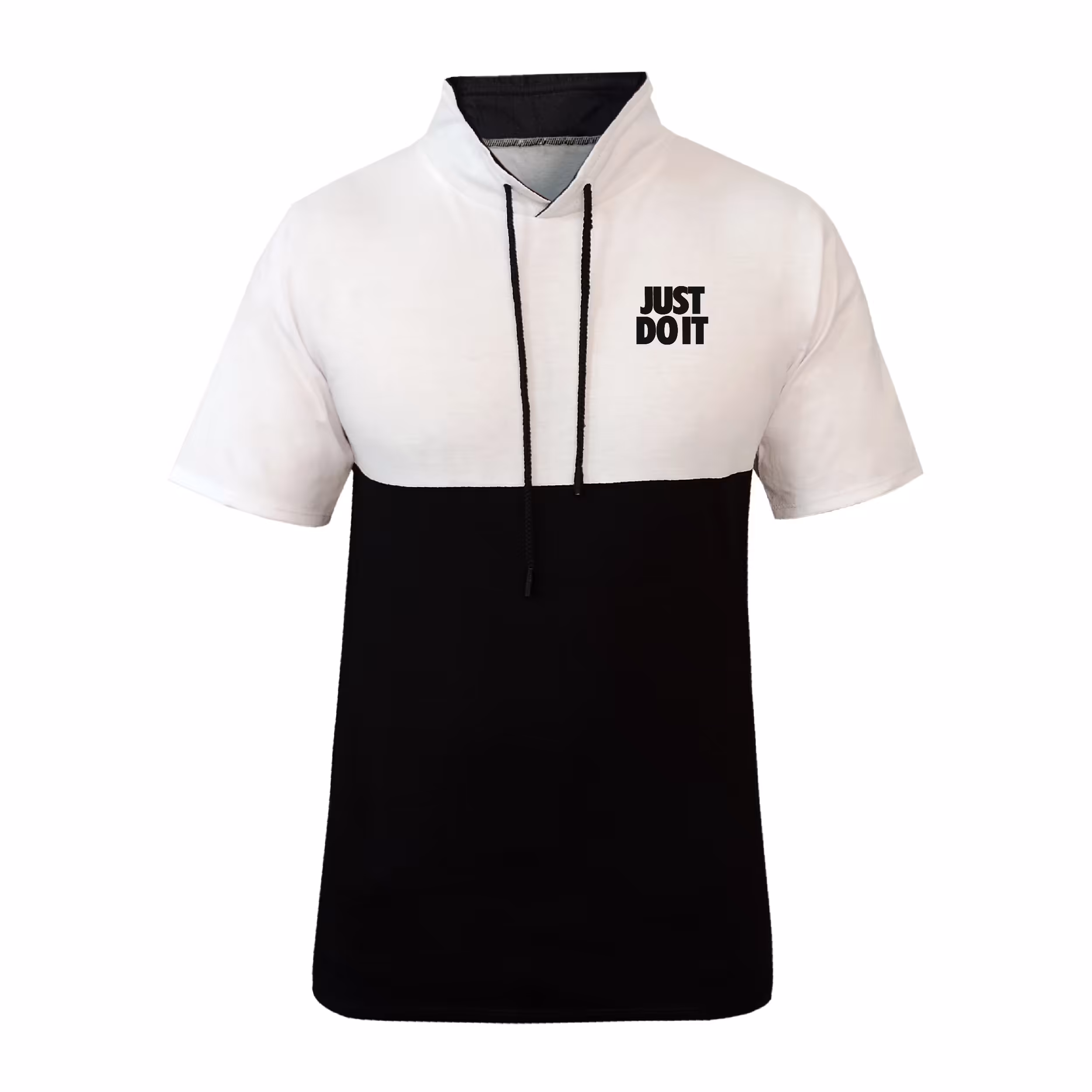 تیشرت آستین کوتاه مردانه طرح just do itمدل d464