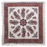 سفره قلمکاری ممتاز اصفهان سایز 120 در 120 سانتی متر