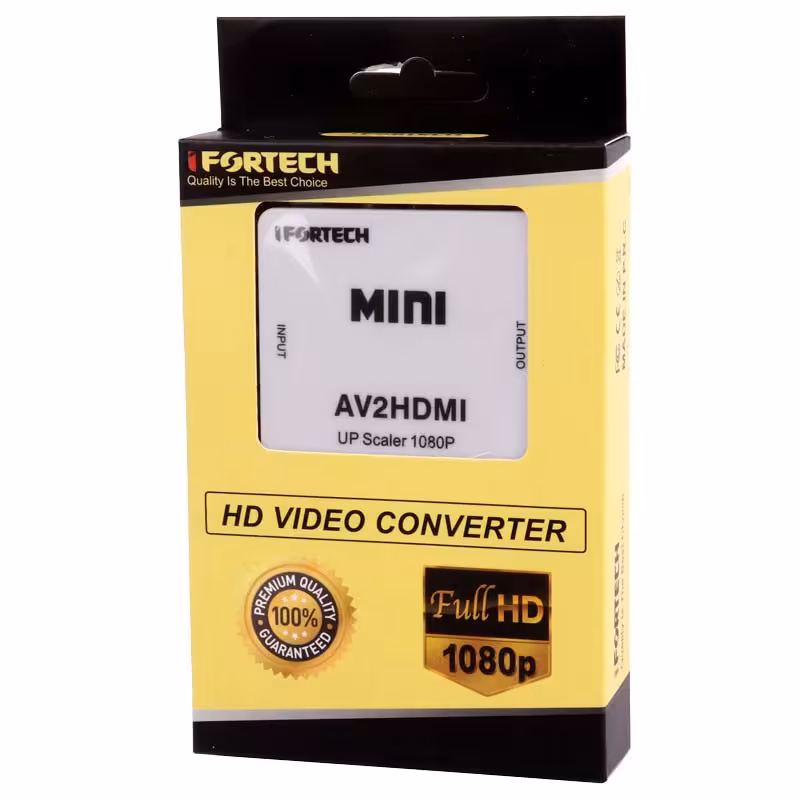 تبدیل AV to HDMI آی فورتک IFORTECH