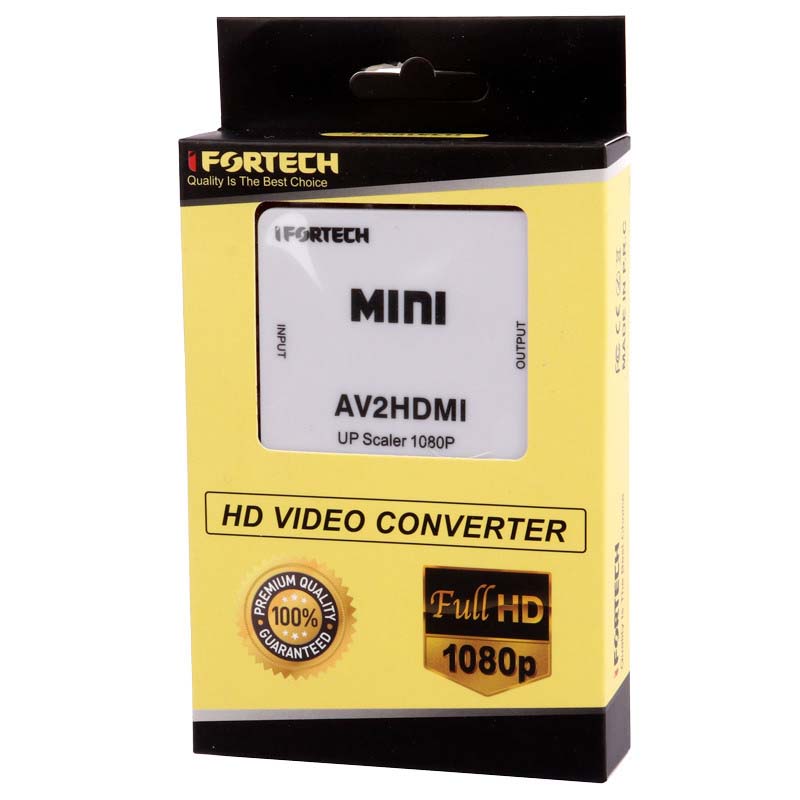 تبدیل AV to HDMI آی فورتک IFORTECH