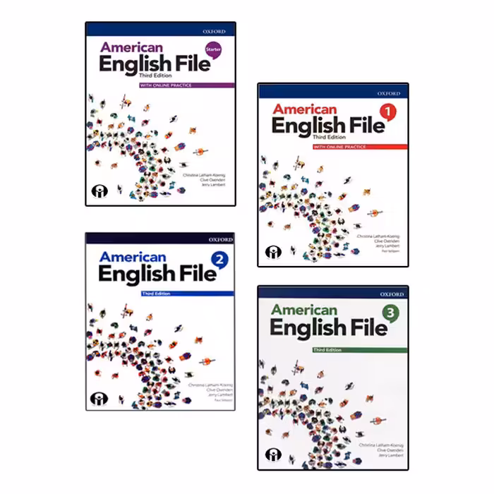 کتاب American English File Third Edition اثر جمعی از نویسندگان انتشارات الوندپویان 4 جلدی