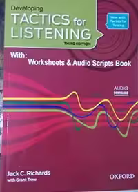 کتاب تکتیس فور لیسنینگDeveloping Tactics for listening
