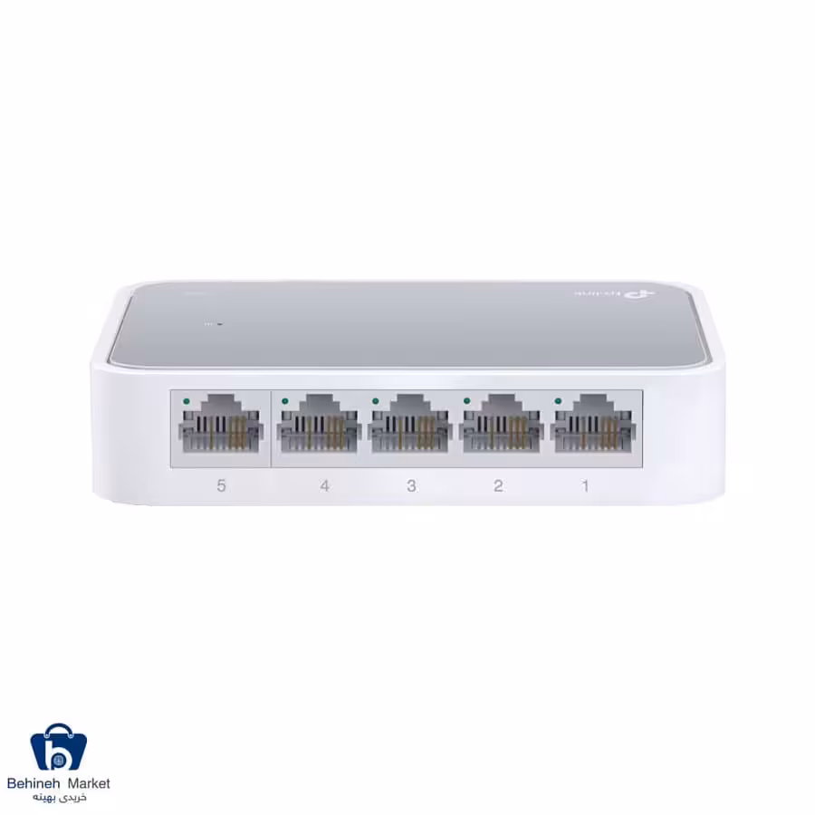 سوییچ 5 پورت مگابیتی و غیر مدیریتی تی پی لینک مدل TL-SF1005D